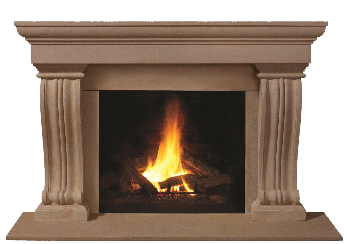 Omega Fireplace Mantel Surround (Cast Stone) 1147.536 GS