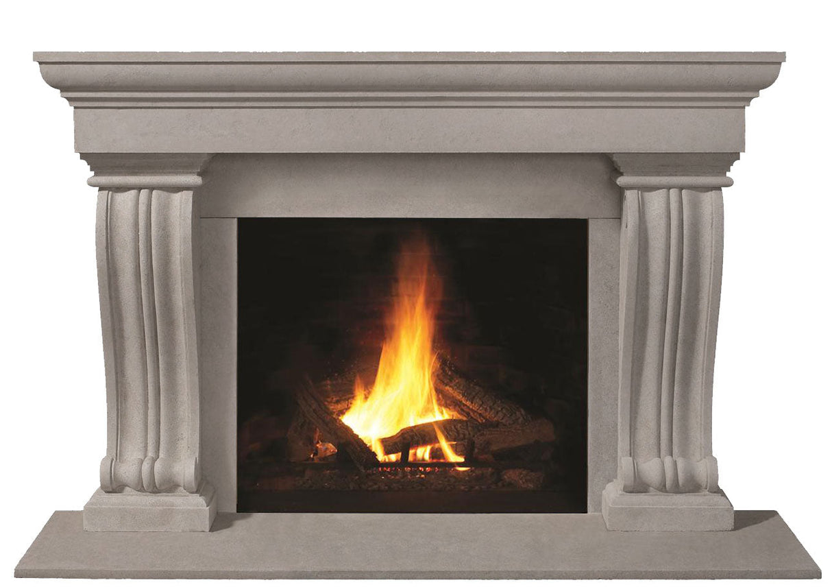 Omega Fireplace Mantel Surround (Cast Stone) 1147.536 GS