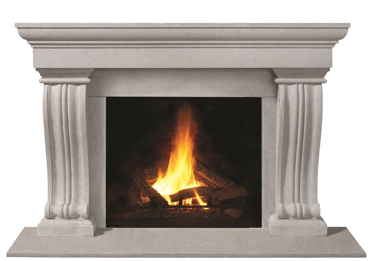 Omega Fireplace Mantel Surround (Cast Stone) 1147.536 GS