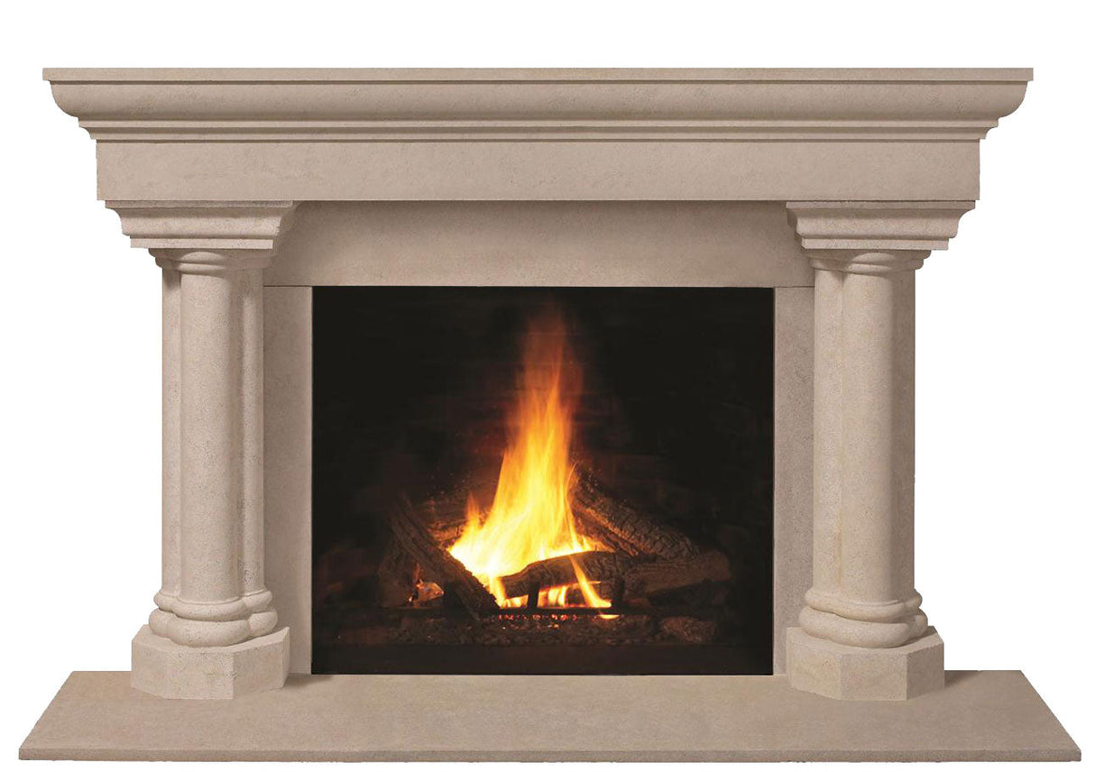 Omega Fireplace Mantel Surround (Cast Stone) 1147.555 GS