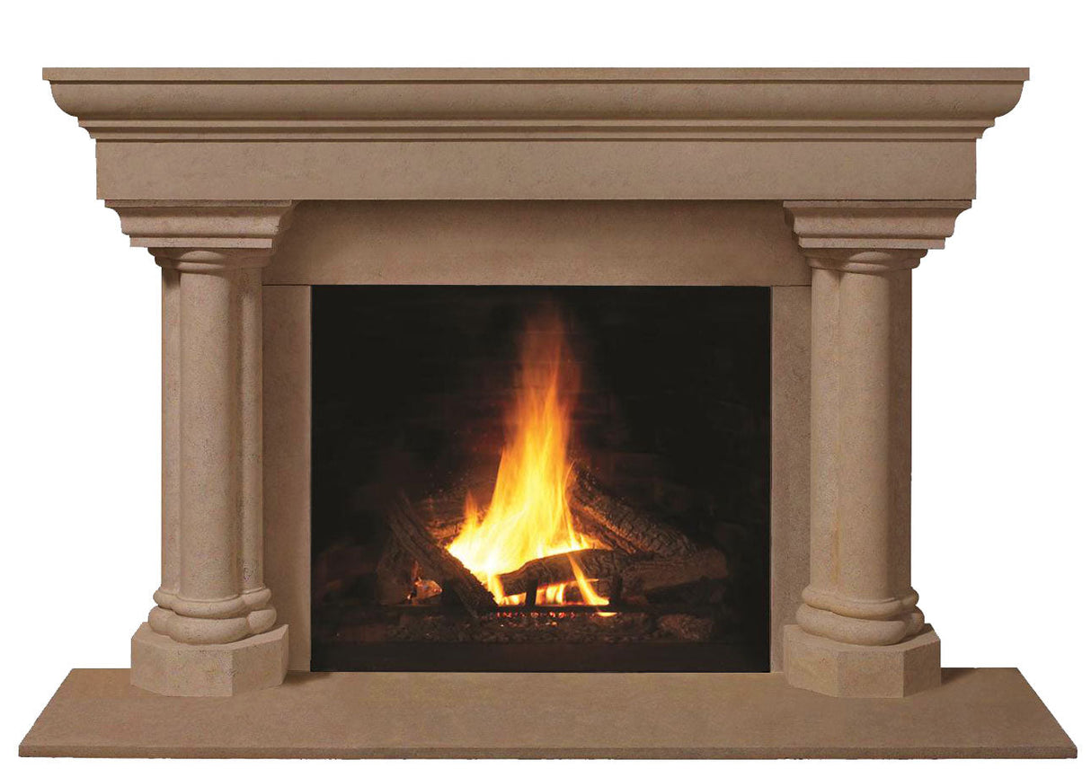 Omega Fireplace Mantel Surround (Cast Stone) 1147.555 GS