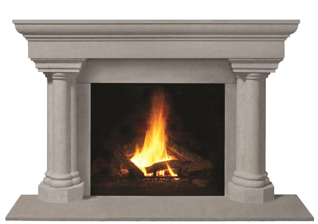 Omega Fireplace Mantel Surround (Cast Stone) 1147.555 GS