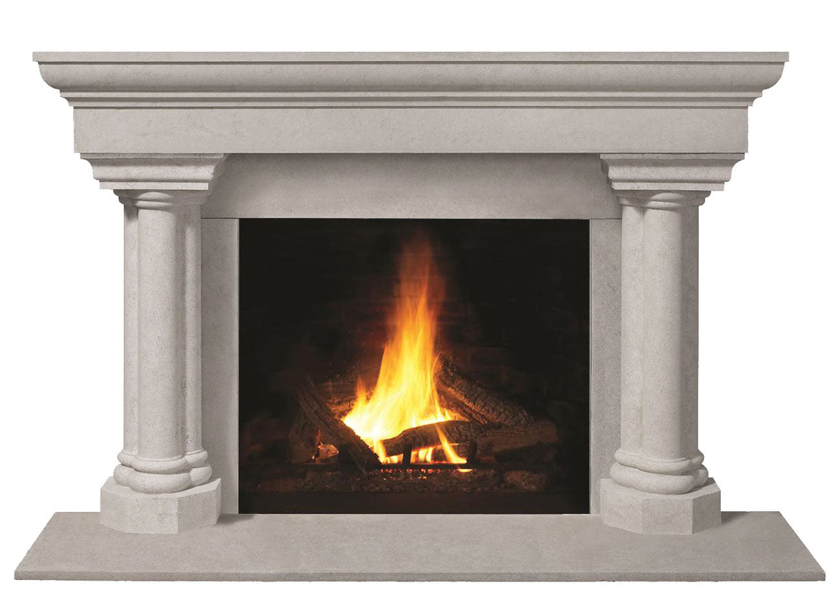 Omega Fireplace Mantel Surround (Cast Stone) 1147.555 GS