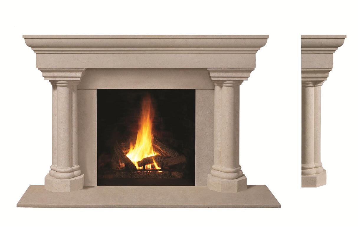 Omega Fireplace Mantel Surround (Cast Stone) 1147.555 GS