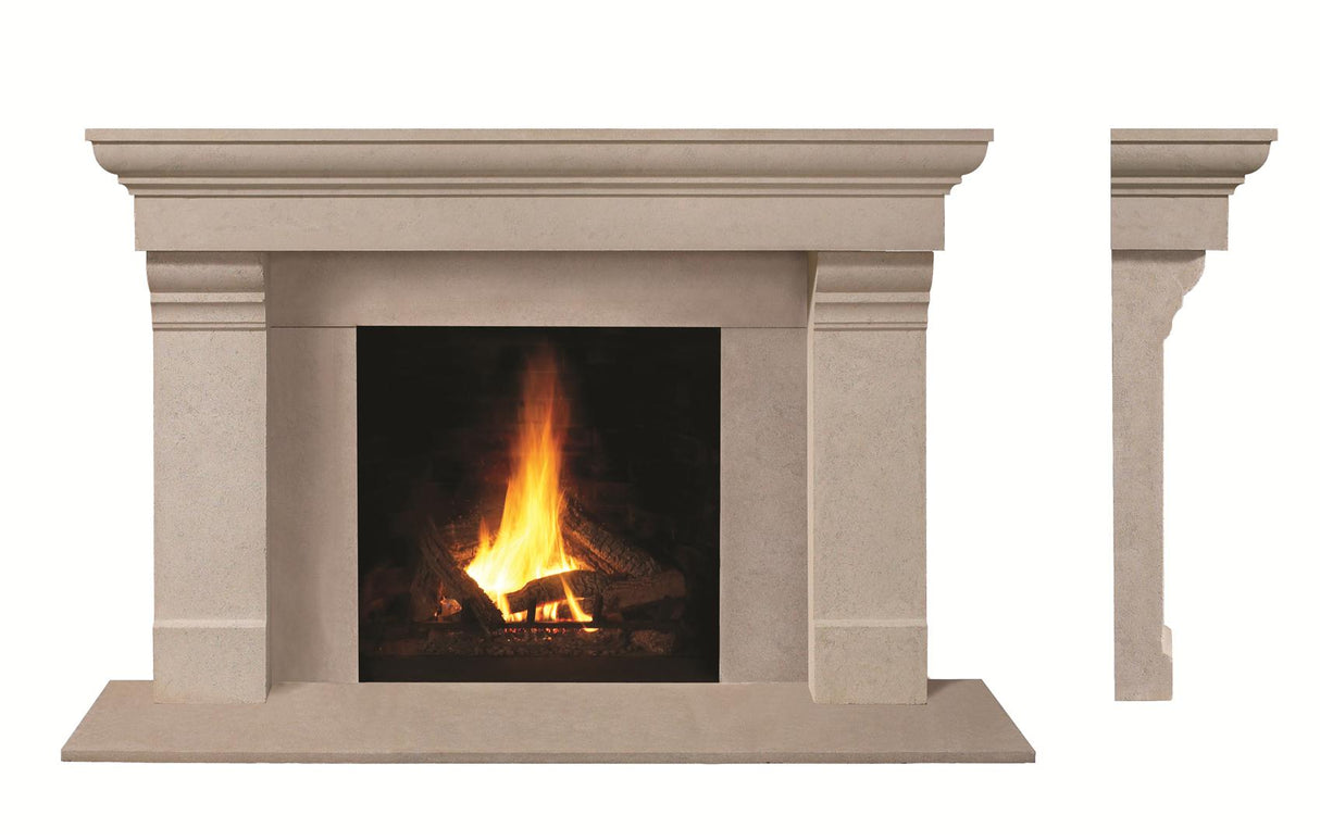 Omega Fireplace Mantel Surround (Cast Stone) 1147.556 GS