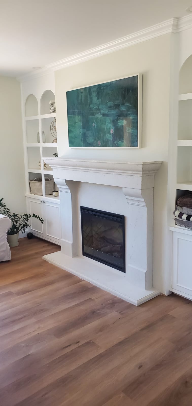 Omega Fireplace Mantel Surround (Cast Stone) 1147.556 GS