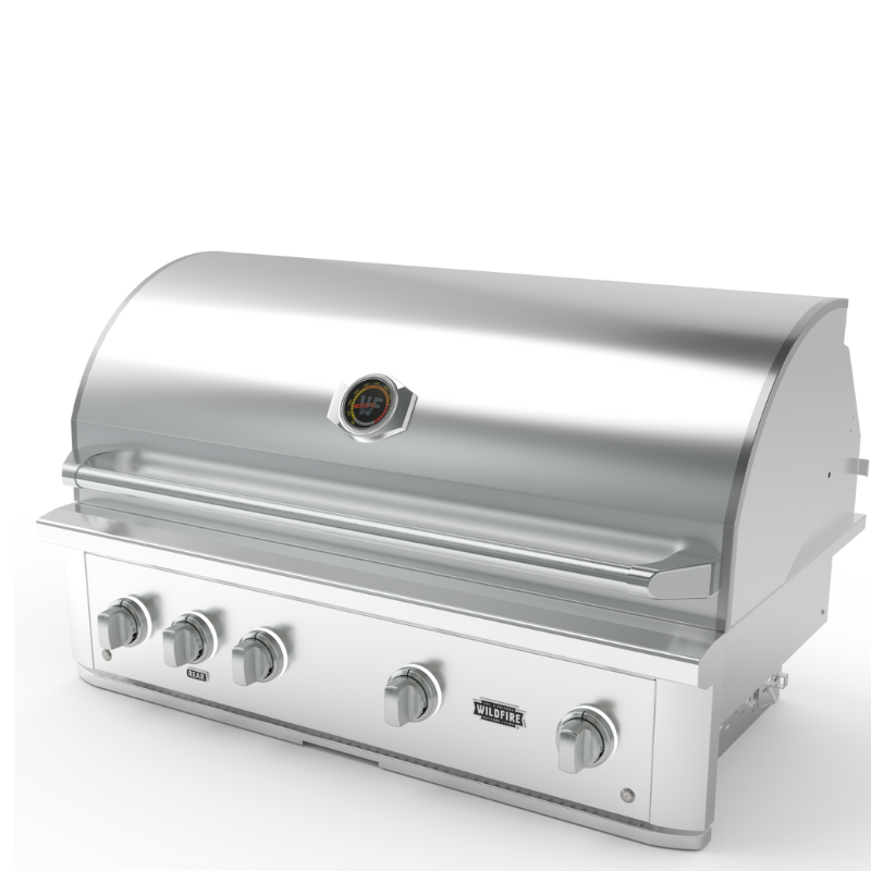 Wildfire Ranch Pro 42” Built-In 4 Burner Gas Grill - 304 SS