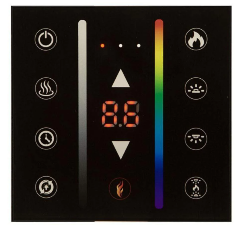 Modern Flames Landscape Pro Multi 120" 3-Sided Electric Fireplace