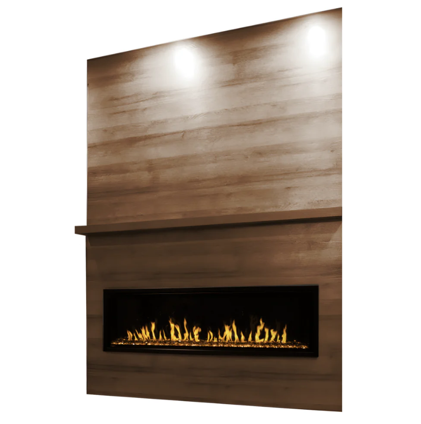 Modern Flames Allwood Media Main Wall System for Orion Slim 60" Virtual Electric Fireplace