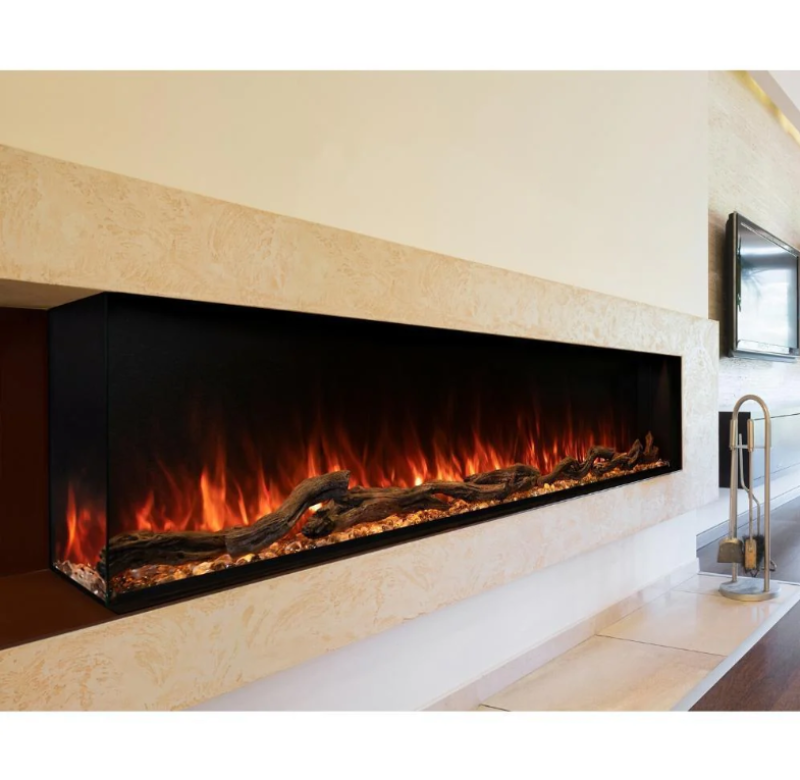 Modern Flames Landscape Pro Multi 120" 3-Sided Electric Fireplace