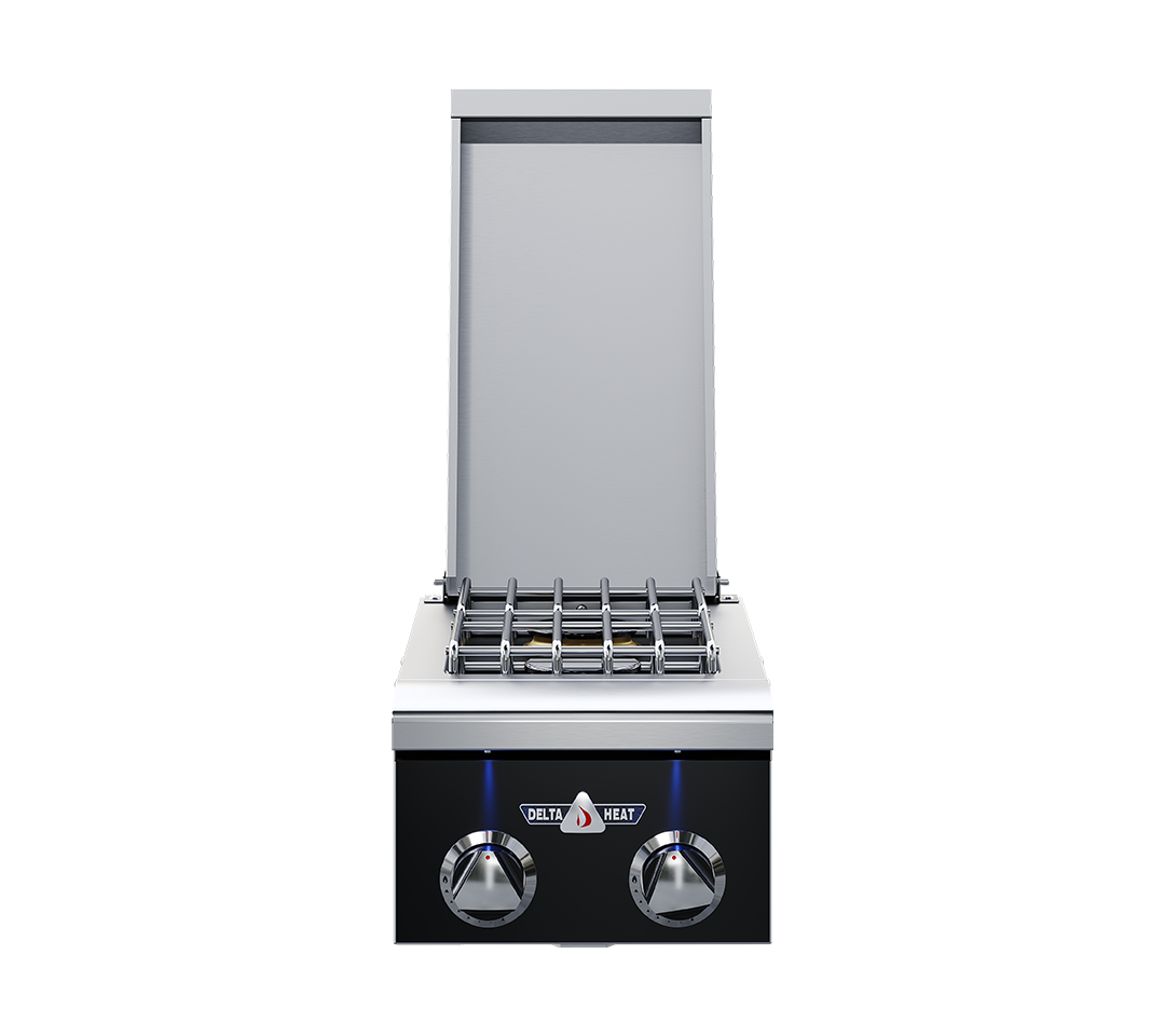 Delta Heat Built-In Gas Double Side Burner