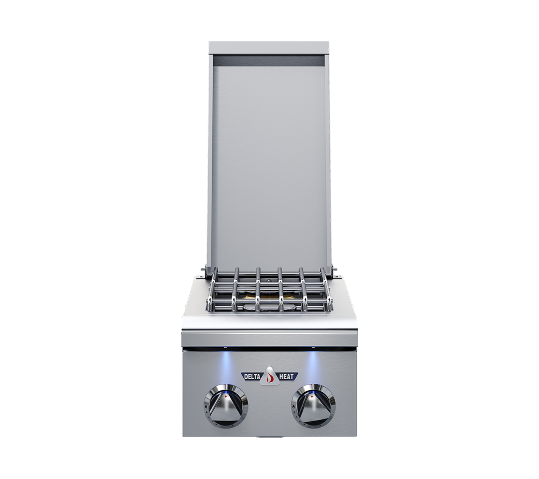 Delta Heat Built-In Gas Double Side Burner