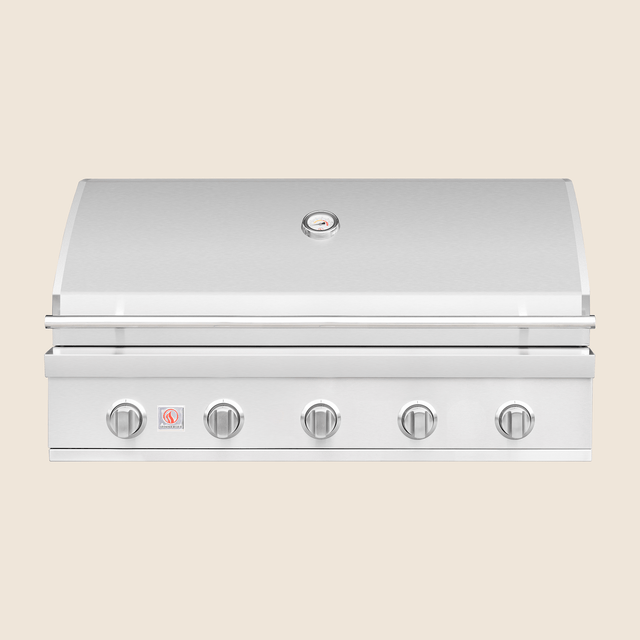 Summerset Sizzler SZR40 40-Inch Built-In Gas Grill - front view hood closed