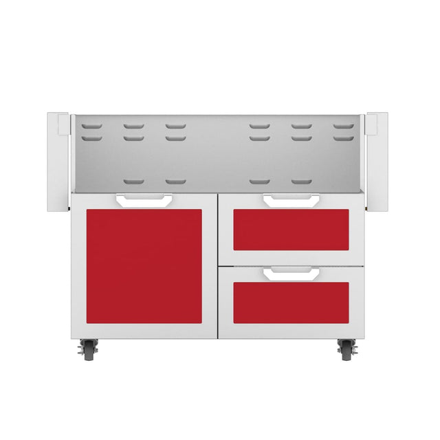 Hestan Double Drawer And Door Tower Cart For 36-Inch Gas Grill