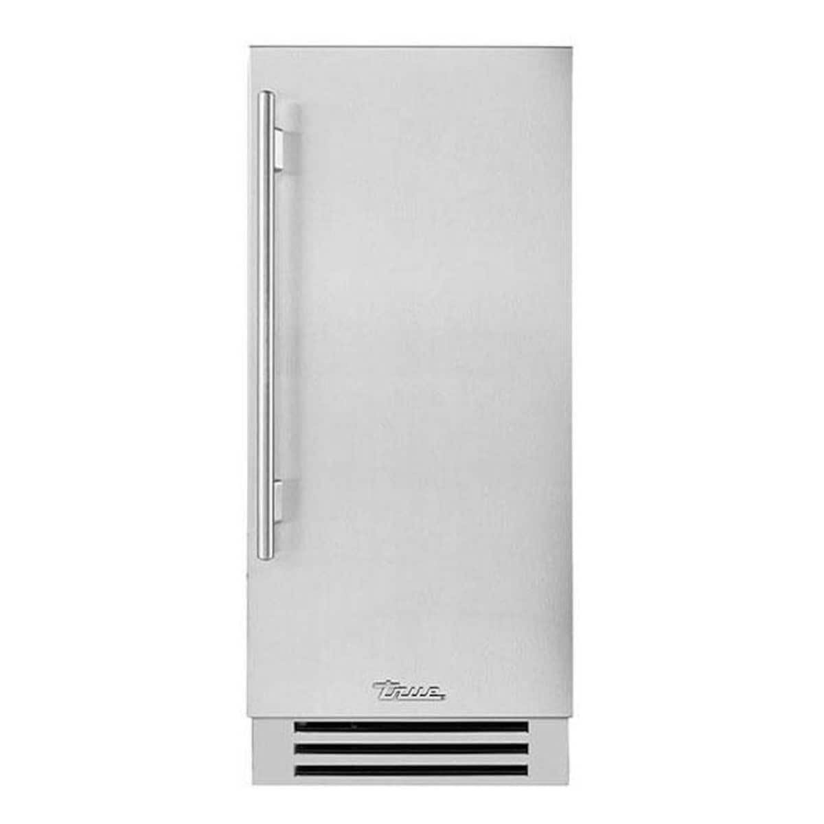 True ADA Height 15 Inch 75 Lb. Right Hinge Outdoor Ice Maker - Stainless Steel - TUIADA-15-RS-A~S