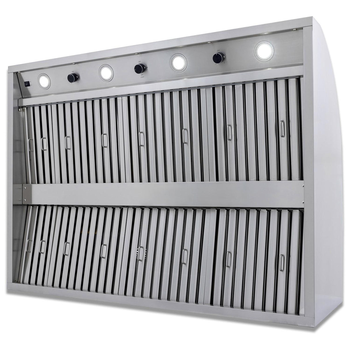 Blaze 48-Inch Stainless Steel Vent Hood - 2000 CFM