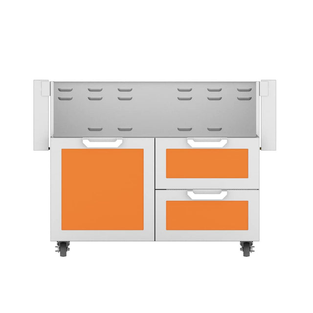 Hestan Double Drawer And Door Tower Cart For 36-Inch Gas Grill