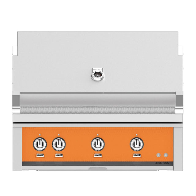 Hestan 36-Inch Built-In Natural Gas Grill W/ Rotisserie - GABR36-NG