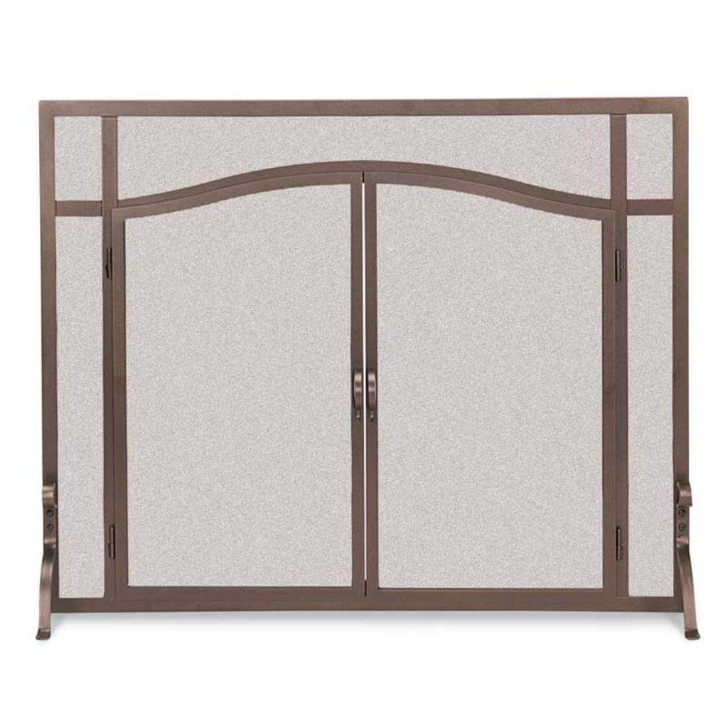Pilgrim - FGNDA Forged Iron Door Fireplace Screen