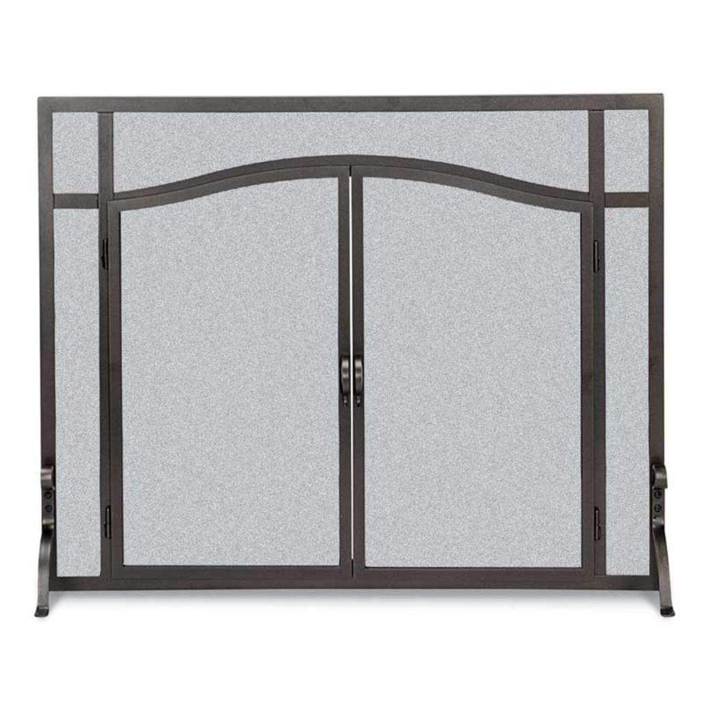 Pilgrim - FGNDA Forged Iron Door Fireplace Screen