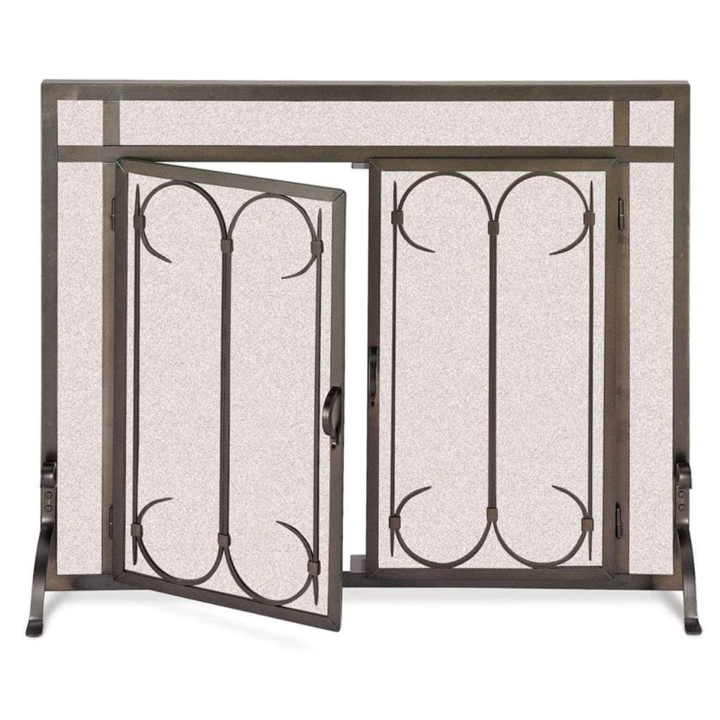 Pilgrim Burnished Black Iron Gate / Straight Top Door