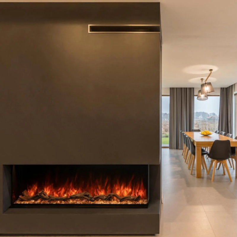 Modern Flames Landscape Pro Multi 120" 3-Sided Electric Fireplace