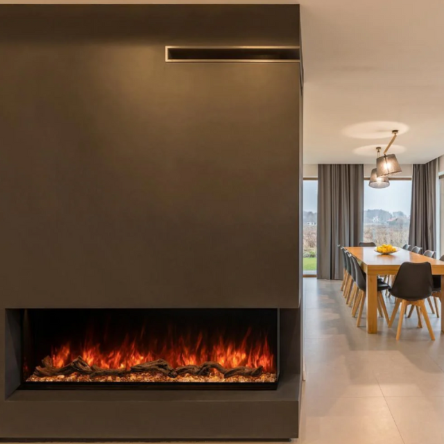 Modern Flames Landscape Pro Multi 120" 3-Sided Electric Fireplace