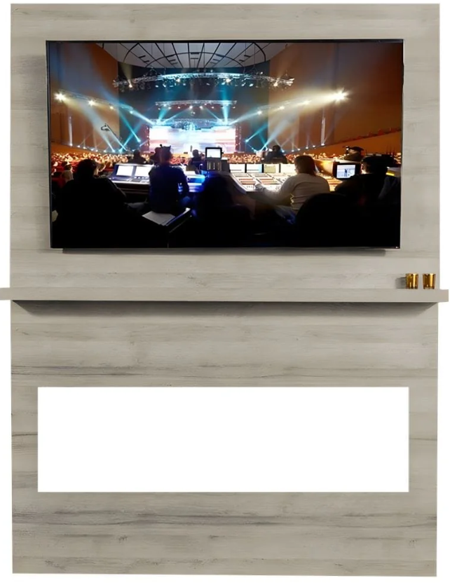 Modern Flames Allwood Media Main Wall System for Orion Slim 60" Virtual Electric Fireplace