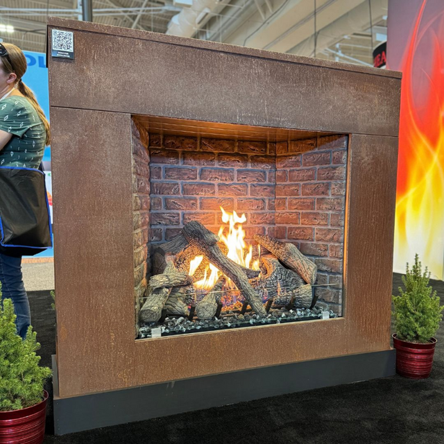 Fire Garden 4035 Traditional Outdoor Gas 40" Fireplace