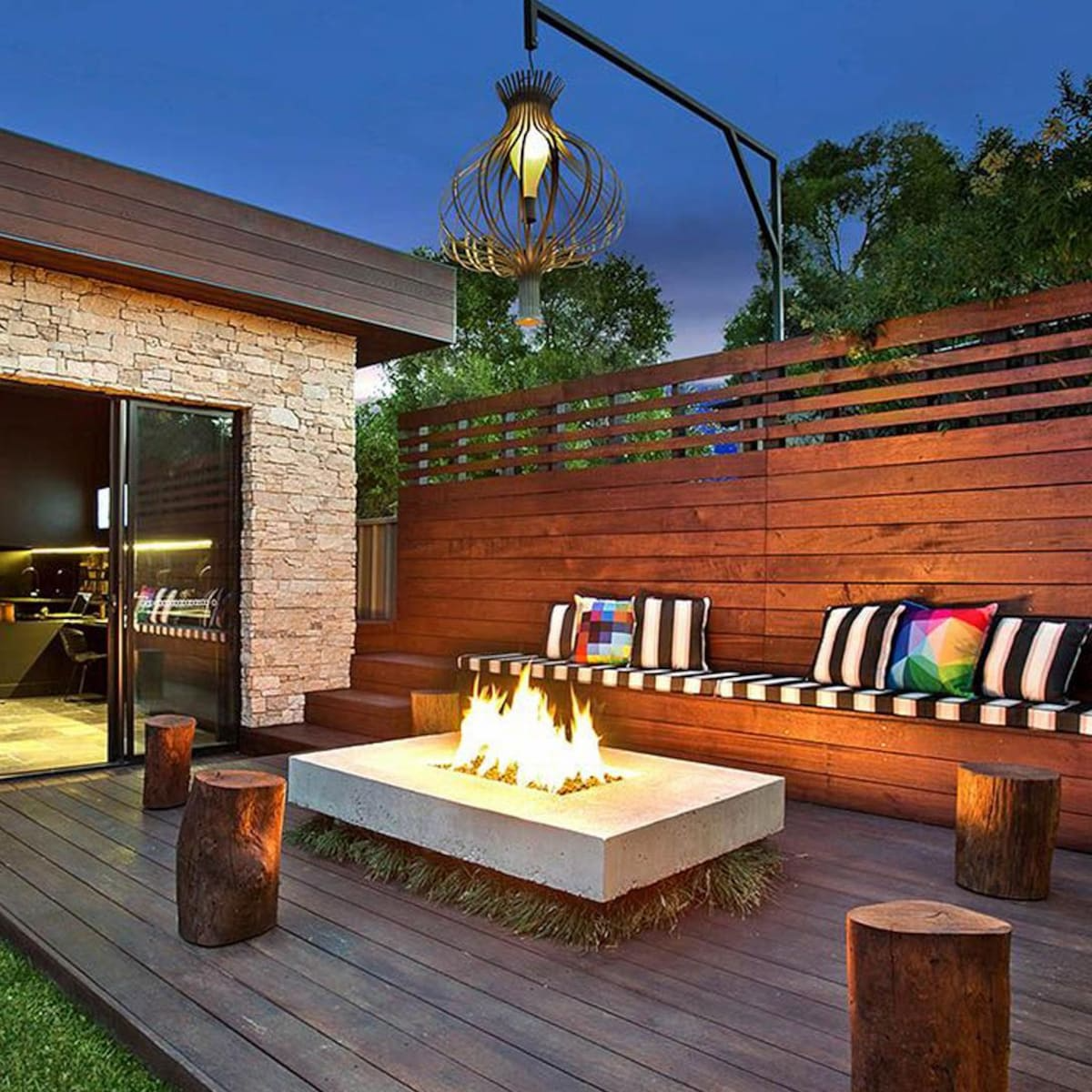 Warming Trends Crossfire Rectangle Ready-to-Finish Kit 60x36 Inch