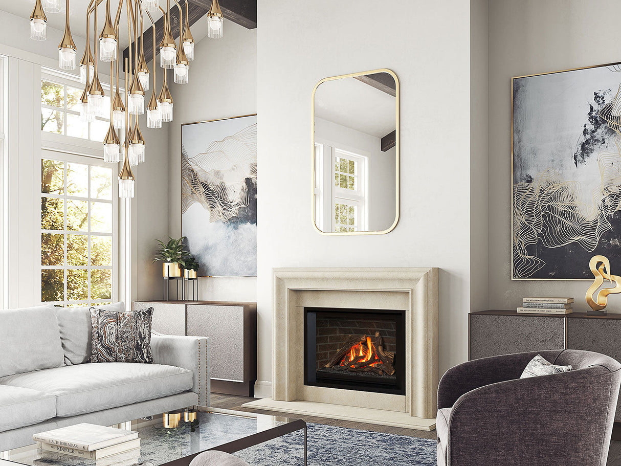 Omega Fireplace Mantel Surround (Cast Stone) 4115.7 GS