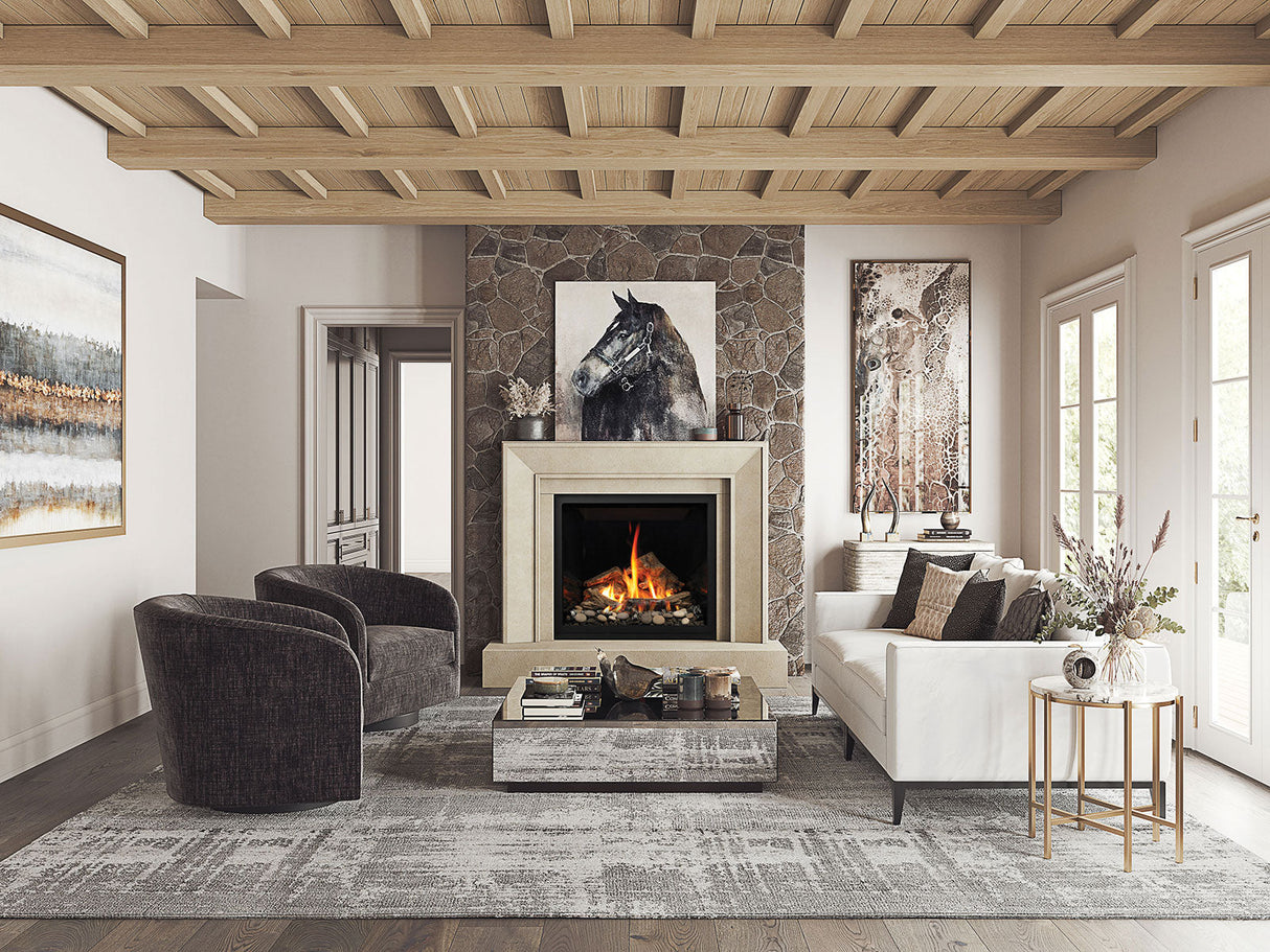 Omega Fireplace Mantel Surround (Cast Stone) 4116.8 GS