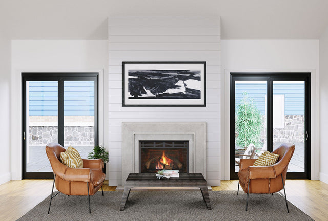 Omega Fireplace Mantel Surround (Cast Stone) 4116.8 GS