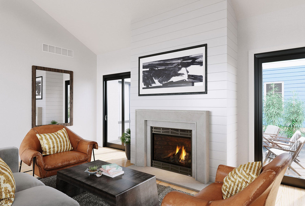 Omega Fireplace Mantel Surround (Cast Stone) 4116.8 GS