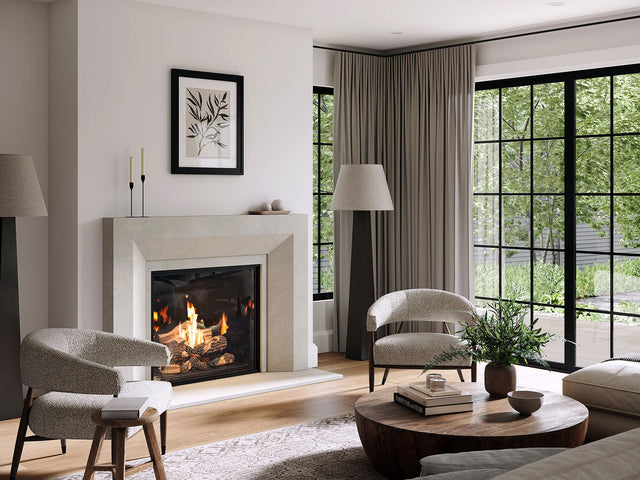 Omega Fireplace Mantel Surround (Cast Stone) 4143.12 GS