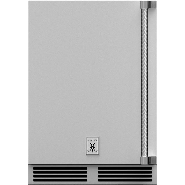 Hestan 24-Inch 5.2 Cu. Ft. Right Hinge Or Left Hinge Outdoor Rated Compact Refrigerator