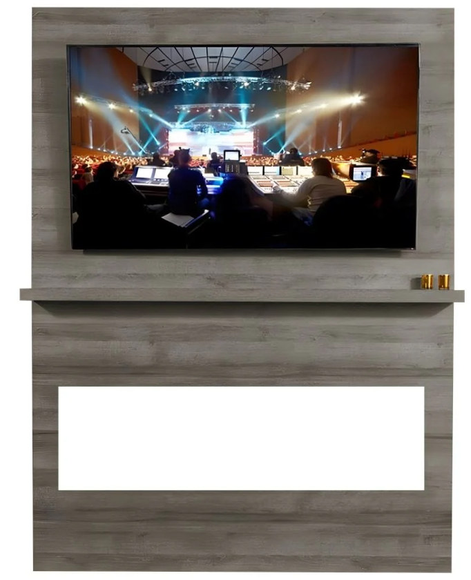 Modern Flames Allwood Media Main Wall System for Orion Slim 60" Virtual Electric Fireplace