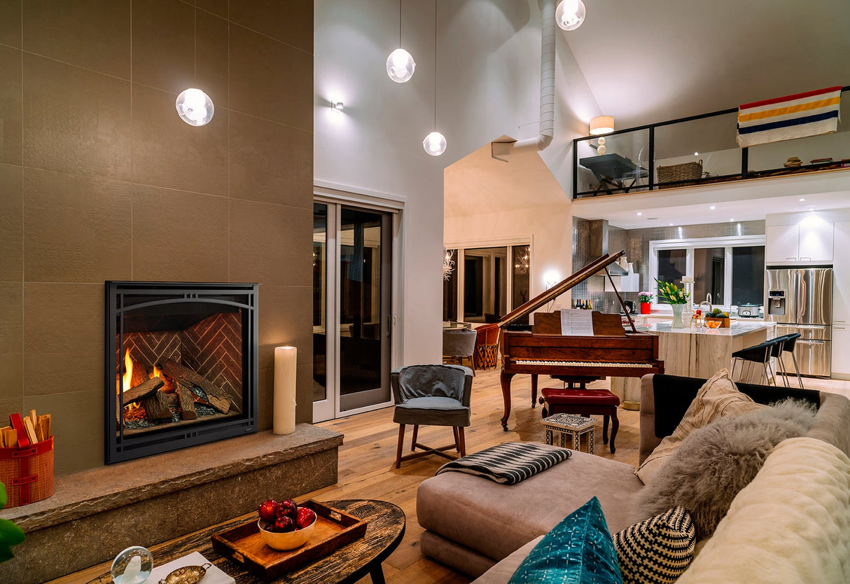 Majestic Meridian Modern 36 Direct Vent Gas Fireplace | MER36MN