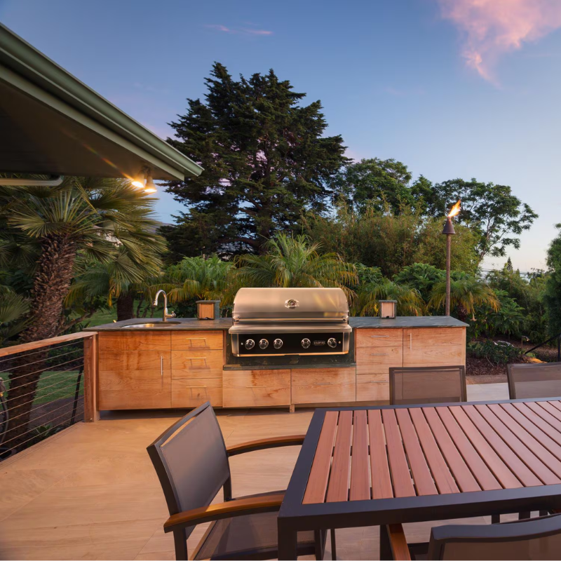 Wildfire Ranch Pro 42” Built-In 4 Burner Gas Grill - 304 SS