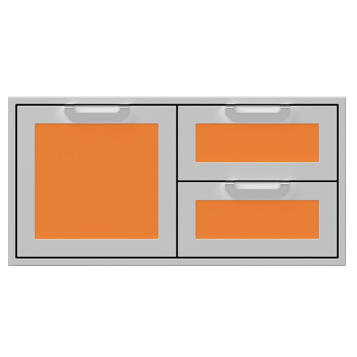 Hestan 42-Inch Double Drawer And Single Storage Door Combo