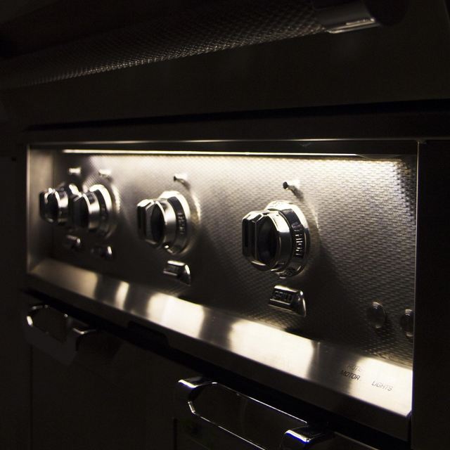 Hestan 42-Inch Built-In Gas Grill W/ 3 Trellis Burners 1 Sear Burner & Rotisserie - GMBR42