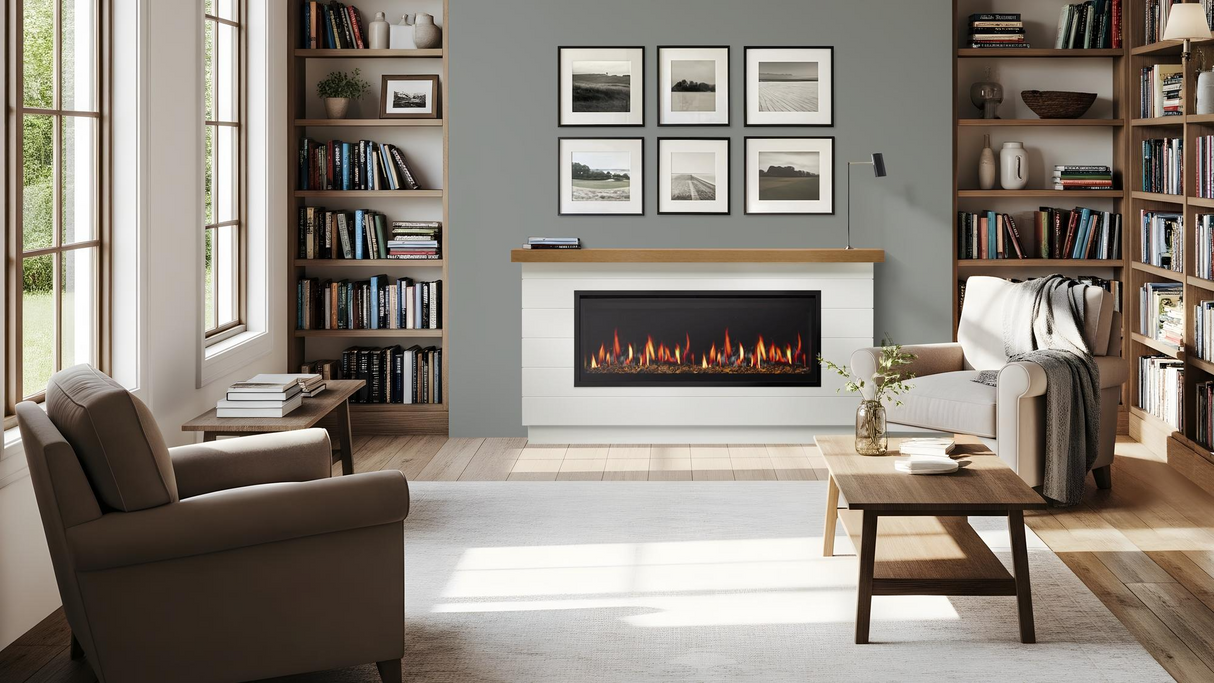 Simplifire Allusion Edge 50" Linear Electric Fireplace