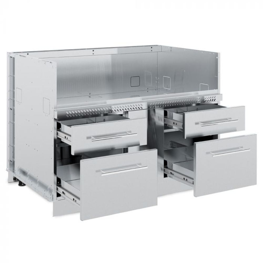 Broil King 807600 Stainless Steel 6 Burner Cabinet