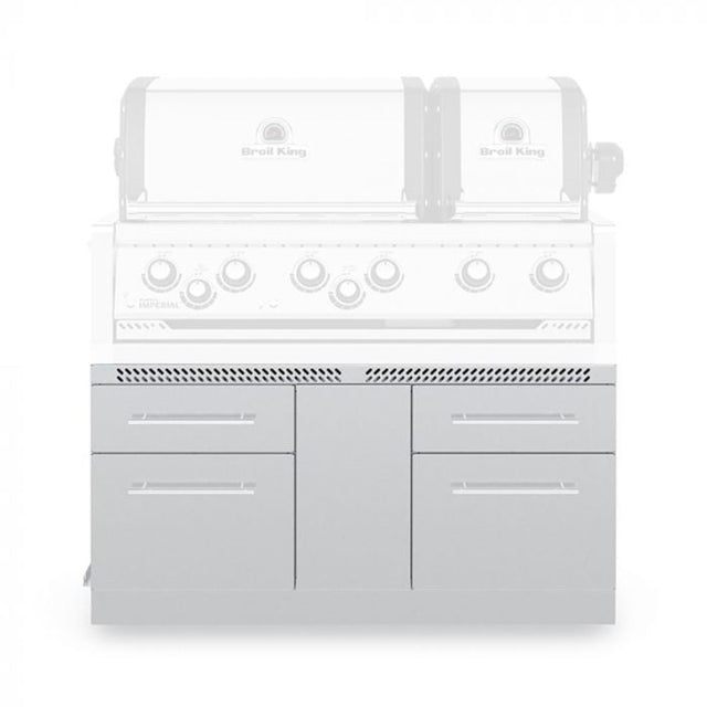 Broil King 807600 Stainless Steel 6 Burner Cabinet