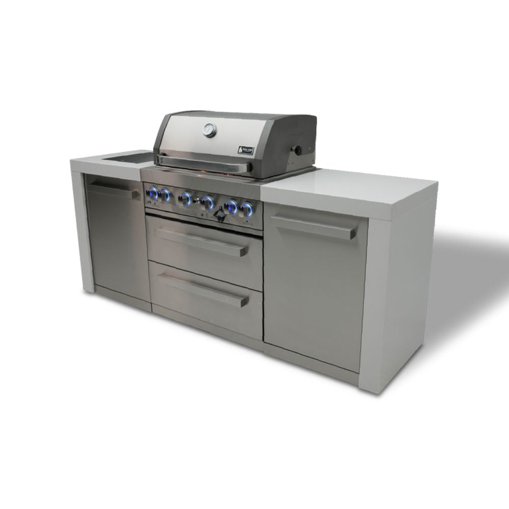 Mont Alpi MAi400-D 4-Burner Deluxe Island