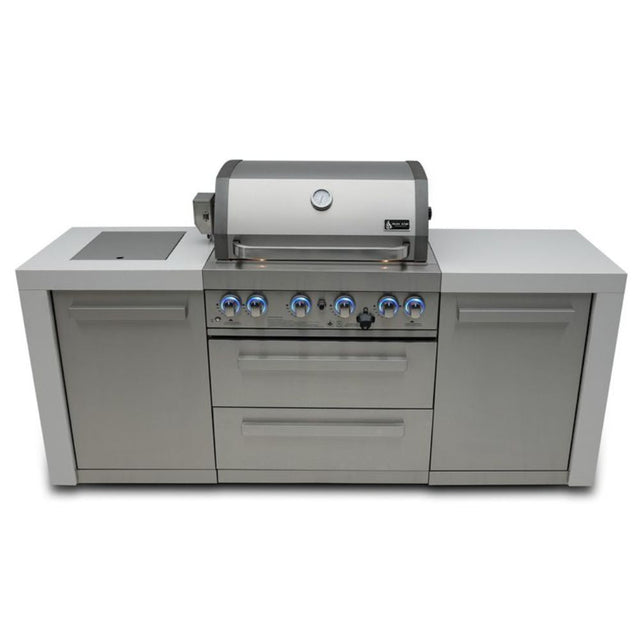 Mont Alpi MAi400-D 4-Burner Deluxe Island