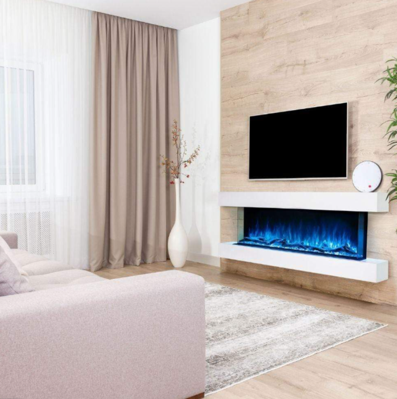 Modern Flames Landscape Pro Multi 120" 3-Sided Electric Fireplace