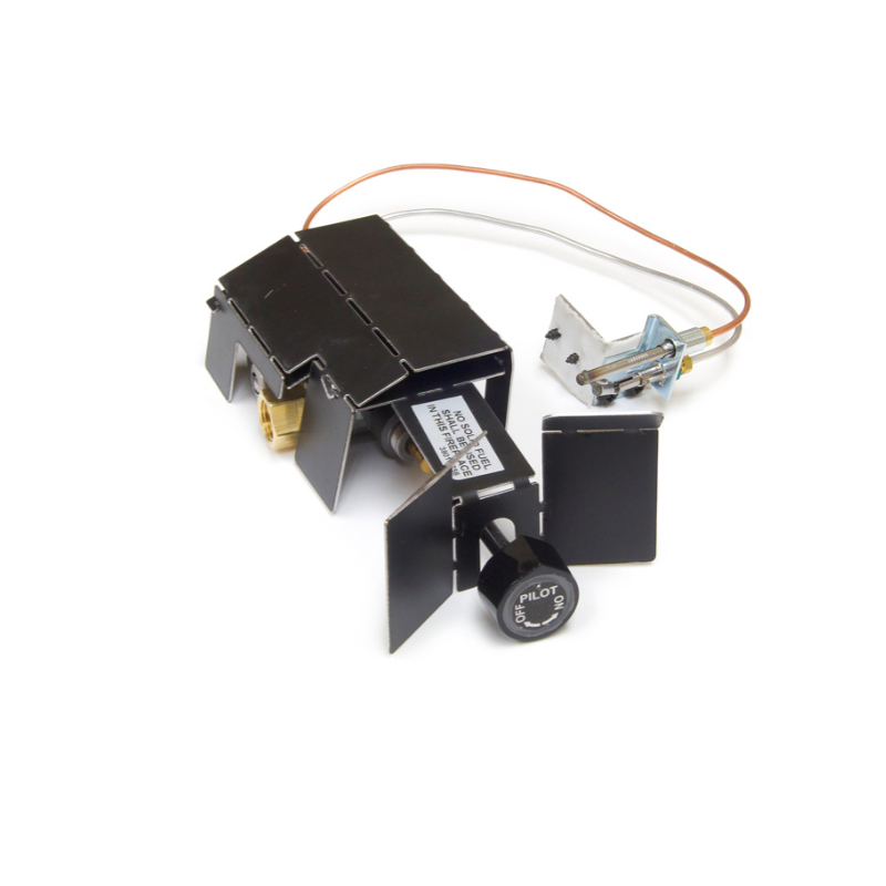 Real Fyre Charred Angel Oak Log Set with G46 ANSI Certified Burner System