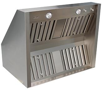 Trade-Wind | 72" Stainless Steel Vent Hood with External Blower
