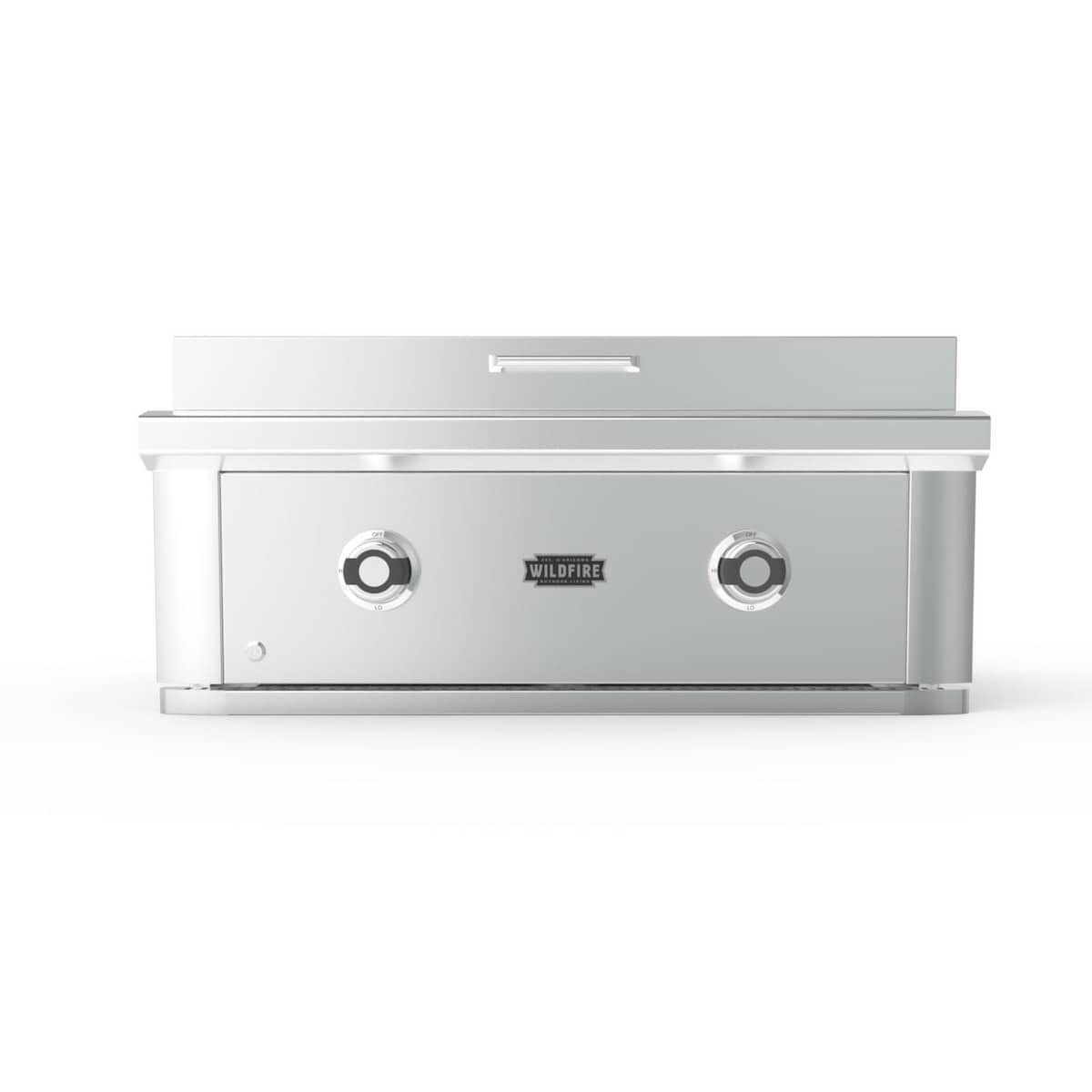 Wildfire Ranch Pro 30” 2 Burner 304 SS Gas Griddle - Built-In